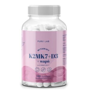 Витамин D3 1000 IU + K2 37.5µg и Калций– Здрави кости и зъби, 130 капсули