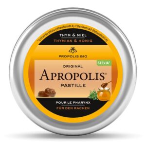 При възпалено гърло, кашлица и лош дъх - Прополис, мед и мащерка - Пастили, 40 g