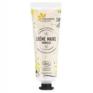 Крем за ръце с флорална вода от роза Дамацена, масло от Ший, Алое Вера, с аромат на ванилия, 30 ml