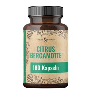 Бергамот 11 250 mg – Холестерол и метаболизъм, 180 капсули