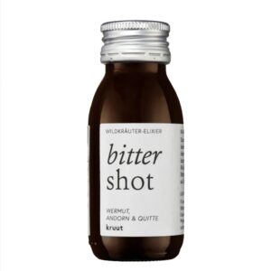 Билков шот Горчивка за добро храносмилане - Oxymel Bitter с мента, пелин и червен кантарион, 60 ml