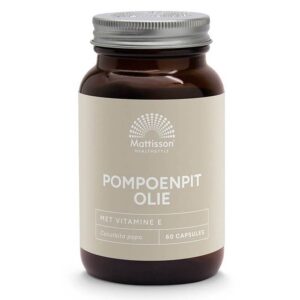 Пикочен мехур - Масло от тиквено семе + витамин Е, 60 капсули