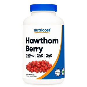 Сърце и нервна система - Глог (плод) 550 mg, 240 капсули