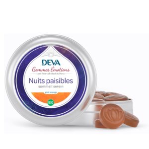 Дъвчащи билкови бонбони за спокоен сън по метода на д-р Бах, 45 g