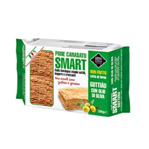 Pane Carasatu Guttiau Smart - Тънък, двойно препечен хляб от остров Сардиния, 200 g