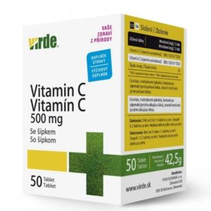 Витамин C 1000 mg + шипка – За силен имунитет и антиоксидантна защита, 50 таблетки