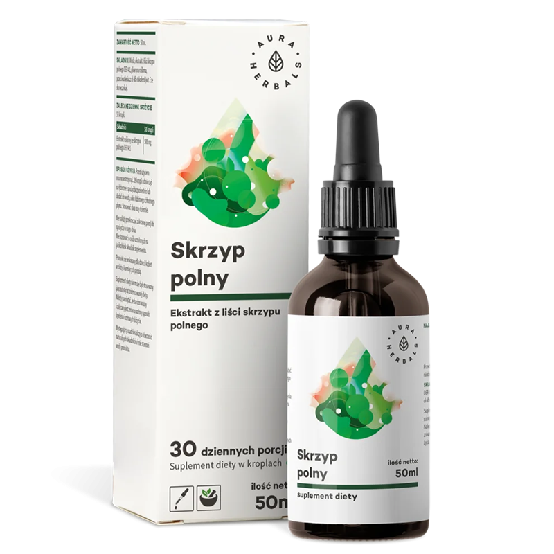 За нормалното състояние на пикочо-половата система, косата, кожата и ноктите - Полски хвощ, 50 ml капки