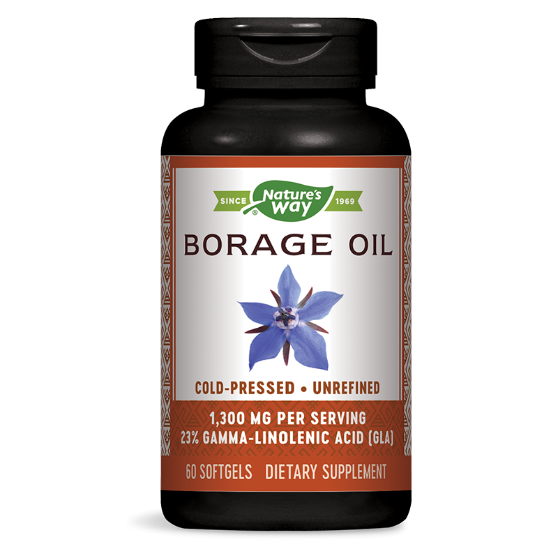 Масло от пореч - Хормонален дисбаланс, възпалена кожа и артрит, 1300 mg, 60 капсули