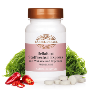За бърз метаболизъм - Формула с уакаме и лют червен пипер - Bellaform, 120 таблетки