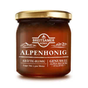 Alpenhonig sonderedition Italien, flüssig - Алпийски мед, специална селекция от Италия, течен, 500 g