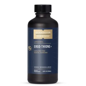 Ерготионин 20 mg + Глутатион 200 mg + Витамин C – Клетъчна защита и забавяне на стареенето, Liposomal Ergo-Thione+, 100 ml
