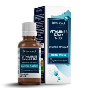 Грижа за костите - Витамин D3+ K2, 20 ml капки