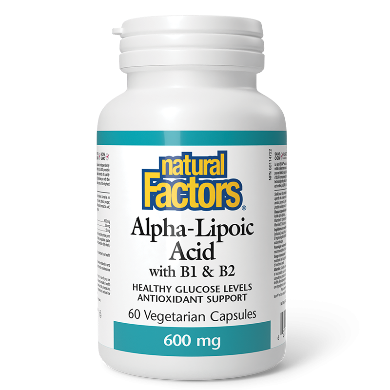 Алфа липоева киселина 600 mg + витамин В1 и В2, 60 V капсули - Image 2
