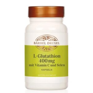 L-глутатион с витамин C и селен - За детокс и антиоксидантна защита, 60 капсули
