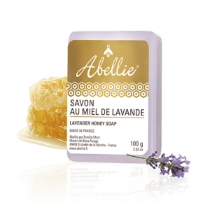 Сапун с мед и лавандула - Abellie Savon au miel de Lavande, 100 g