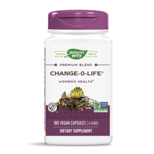 Change-O-Life – при менопауза - Премиум билкова формула за женско здраве, 180 капсули
