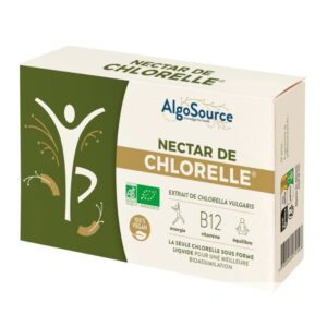 Нектар от хлорела, богат на витамин В12 - При анемия, силна умора, нервно изтощение, 5 флакона x 30 ml