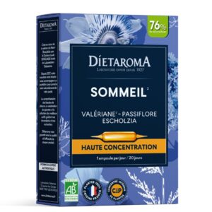 Валериана + Пасифлора + Калифорнийски мак – За спокоен сън и отпускане при стрес, 20 ампули