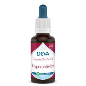 Хиперактивност, флорални есенции, капки по метода на Бах № 22 (без алкохол), 30 ml