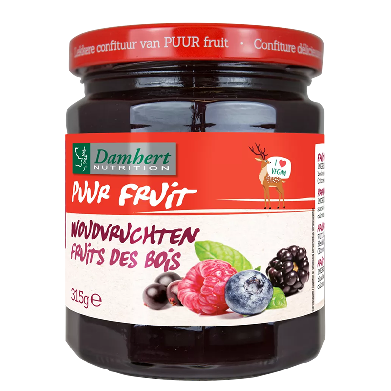 100% Конфитюр от горски плодове, 315 g