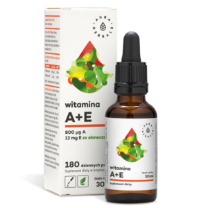 Зрение и имунитет - Витамин А (800 μg) + Е (12 mg), 30 ml капки