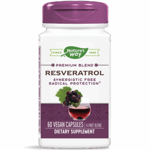 Ресвератрол - премиум формула - Супер антиоксидант за сърцето и кръвоносните съдове, 60 капсули