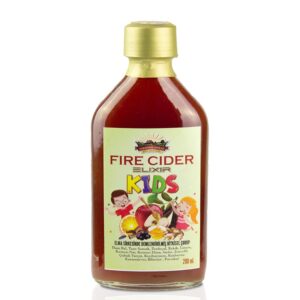 Имуноукрепващ еликсир за деца – ябълков оцет с мед и билки, 200 ml