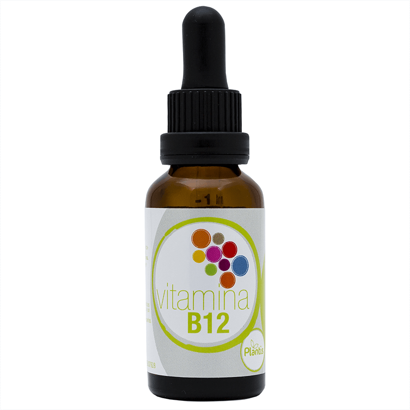 Течен витамин B 12 – нервна система и енергия - Vitamina B12 Plantis® - Капки, 30 ml