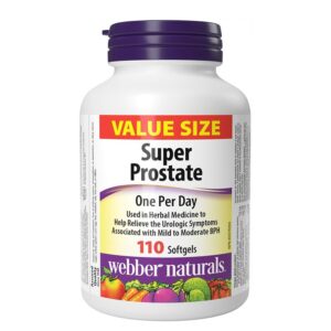 Супер Простате - Грижа за простатата и мъжкото здраве, 110 софтгел капсули