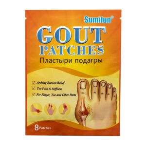 Пластири при подагра – Облекчаване на болка и възпаление, 8 броя