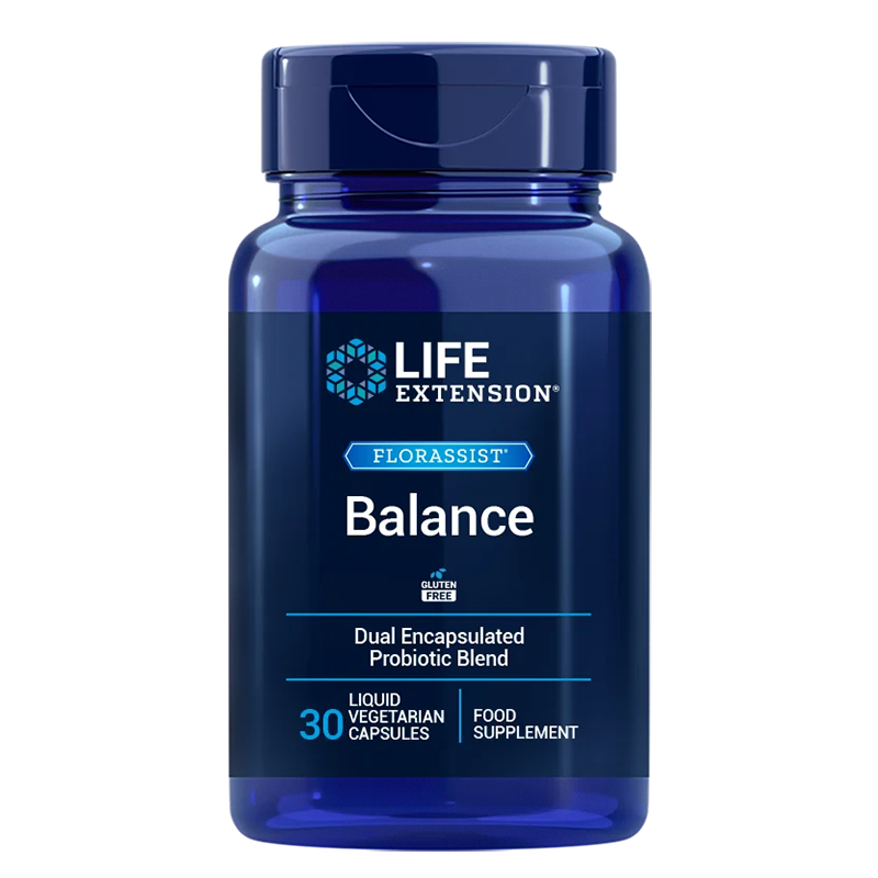 Пробиотик Florassist™ Balance, 15 млрд. CFU/ 50 mg х 30 капсули