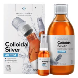 Колоидно сребро 40 PPM, 500 ml