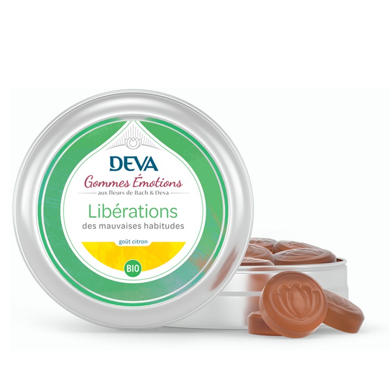 Дъвчащи билкови бонбони за освобождаване от вредни навици, по метода на д-р Бах, 45 g