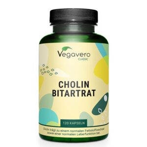 Холин (битартарат) – За памет, концентрация и здрав черен дроб, 120 капсули