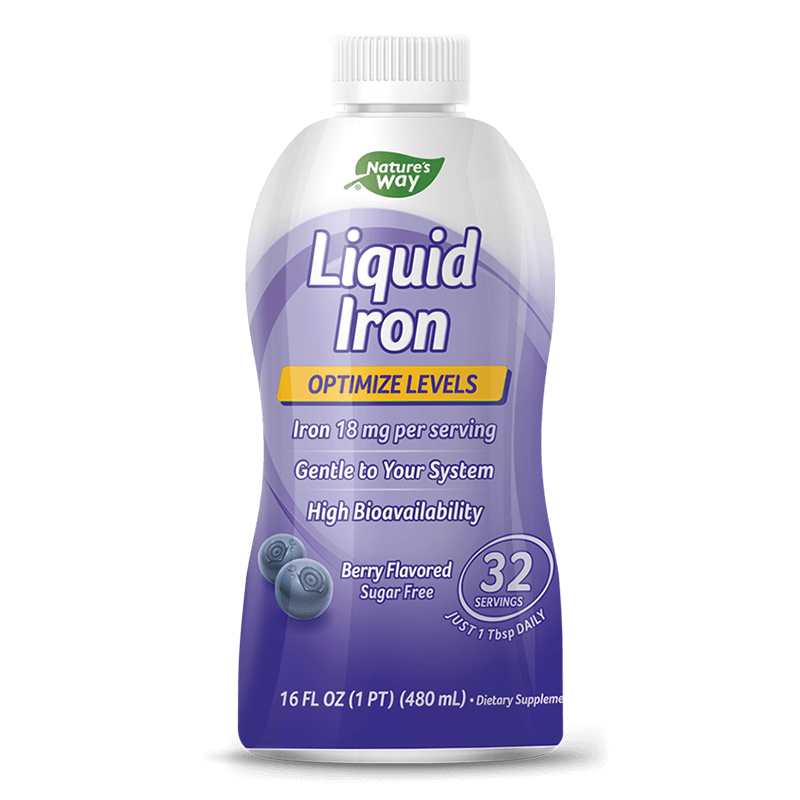 Течно желязо с висока абсорбция - С вкус на боровинки, 480 ml за 2 месеца прием - Image 2