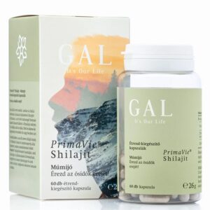 Шилажит PrimaVie® – Енергия, метаболитен баланс и имунна подкрепа, 500 mg, 60 капсули