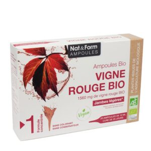 Защита на кръвоносните съдове - Червени лозови листа Био, 20 ампули