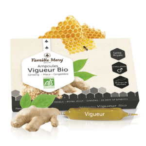 Формула за жизненост и мъжка потентност с био женшен, мака, джинджифил + пчелно млечице, 10 ампули