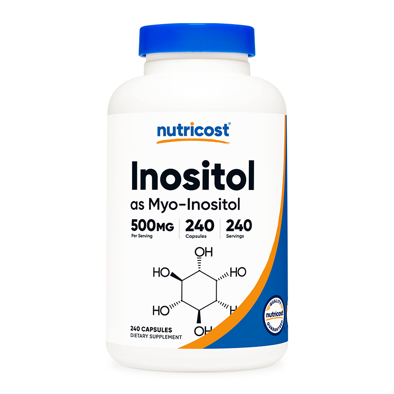 Хормонален дисбаланс - Инозитол (Мио Инозитол/Витамин В8), 500 mg/240 капсули