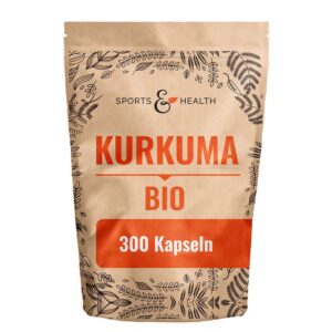 Куркума 720 mg + Черен пипер 40 mg – За храносмилане и имунитет, 300 капсули