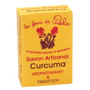 Аюрведичен сапун с куркума – за лице и тяло - За кожа, склонна към зачервяване и възпаления, 75 g