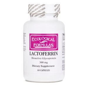 Силен имунитет, защита от инфекции - Лактоферин - биоактивен гликопротеин, 300 mg x 60 капсули