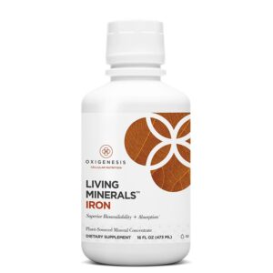 При анемия - Течно желязо Living Minerals, 473 ml