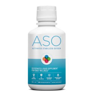 ASO® - Активиран стабилизиран кислород – Клетъчна подкрепа и енергия, 473 ml