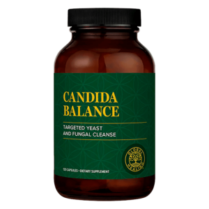 Срещу инфекции с Кандида - Натурална формула с билки, пробиотици и ензими Candida Balance, 120 капсули
