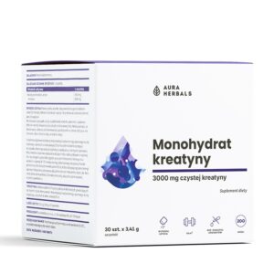 Креатин монохидрат – Мускулна сила и издръжливост, 3000 mg, 30 сашета