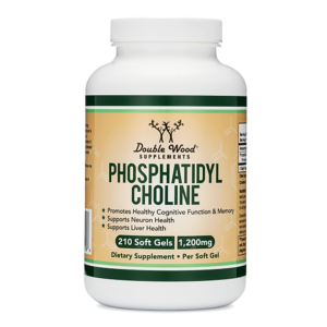 Фосфатидил холин – мозъчна функция и чернодробно здраве 1200 mg, 210 софтгел капсули за 7 месеца прием