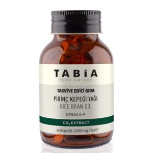 При висок холестерол - Масло от оризови трици (Омега -6-9), 1000 mg х 60 софтгел капсули