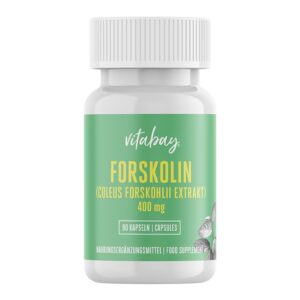 Forskolin, Coleus Forskohlii Extrakt - Форсколин (Екстракт от Колеус форсколий) 400 mg, 90 капсули