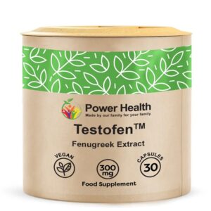 Testofen™ сминдух – За енергия, хормонален баланс и тонус, 300 mg, 30 капсули